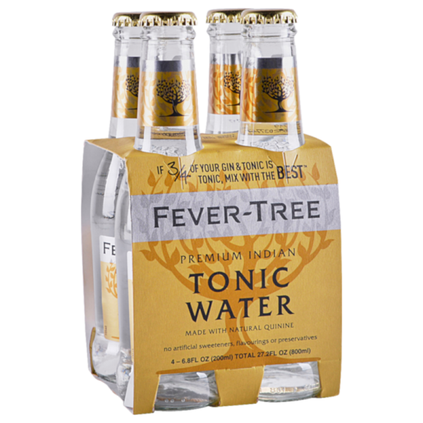 FEVER-TREE Premium Indian TONIC Water Kiste 24 x 200 ml UK
