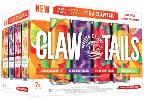 White Claw CLAWTAILS RTD Cocktails VARIETY Pack 24 x 355 ml / 7 % USA
