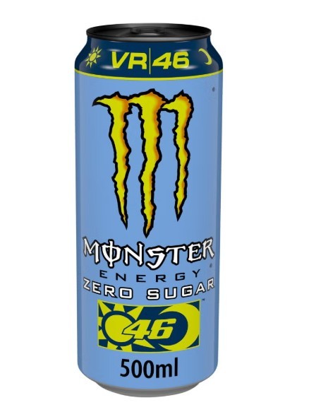 MONSTER Energy ROSSI VR46 Zero Sugar 500 ml UK