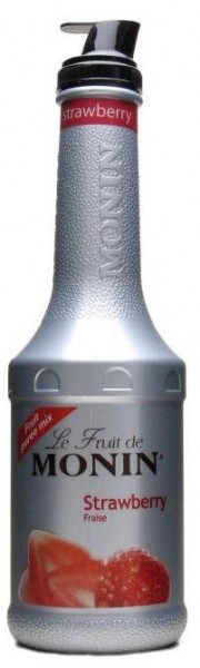 MONIN Fruchtpurée ERDBEER 1 Liter Frankreich