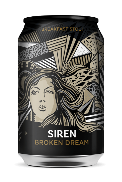 SIREN BROKEN DREAM Breakfast STOUT Craft Brew Dose 330 ml / 6.5 % UK