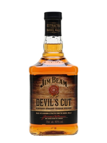 JIM BEAM DEVIL'S CUT Kentucky Straight Bourbon Whiskey 70 cl / 45 % USA