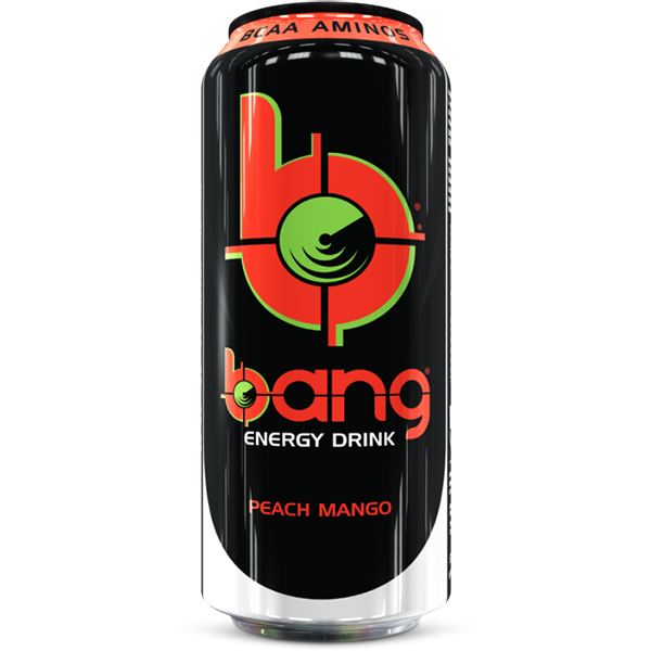 Bang Energy PEACH MANGO BCAA AMINOS 500 ml USA