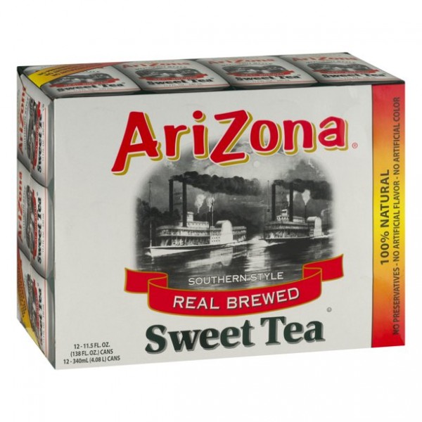 Arizona Southern Style Sweet Tea Box 24 x 680 ml USA