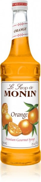 MONIN Premium Orange Sirup 70 cl Frankreich