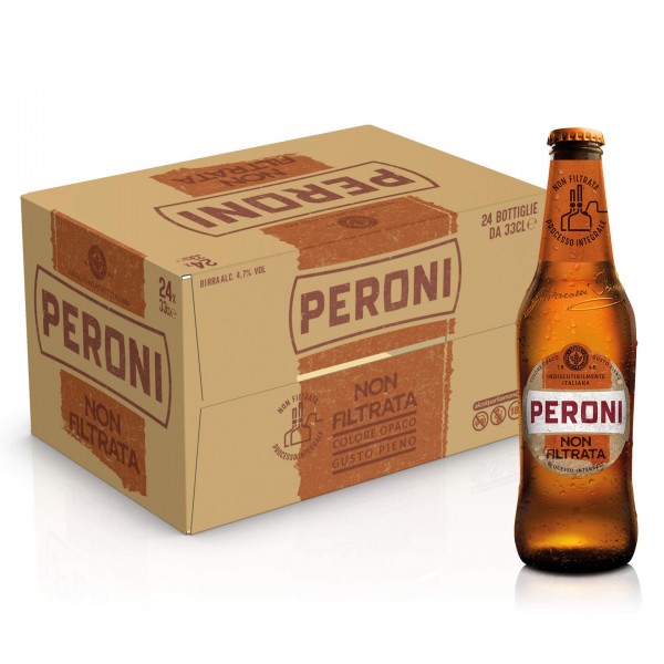 Peroni NON FILTRATA Kiste 24 x 330 ml / 4.7 % Italien
