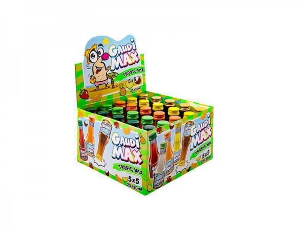 Gaudi Max TROPICAL Mix 25 x 2 cl / 15 % Deutschland