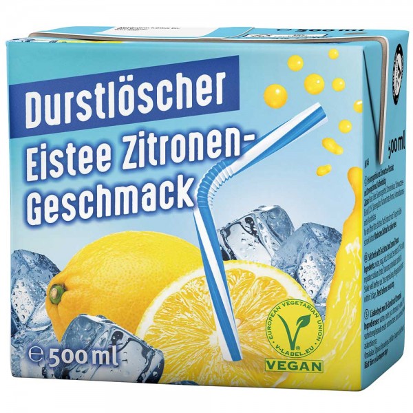 DURSTLÖSCHER Eistee ZITRONE 500 ml Deutschland