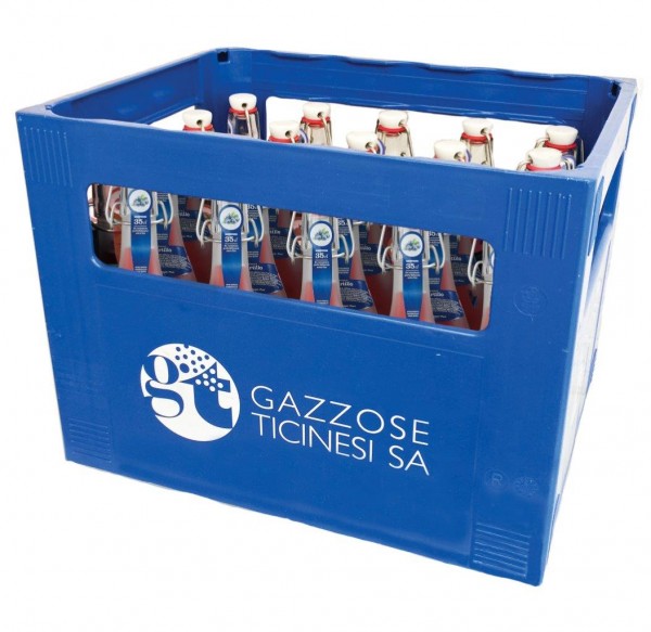 Gazosa FIZZY MIRTILLO Glasflasche 20 x 350 ml Schweiz