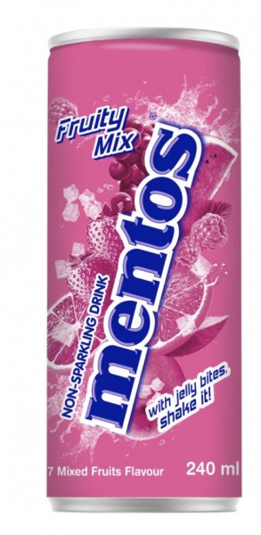 MENTOS Fruity Mix Soda Kiste 24 x 240 ml Korea
