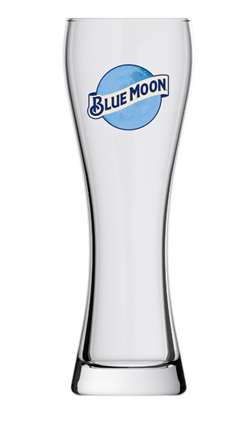 BLUE MOON Original Pint Glass 50 cl Inhalt
