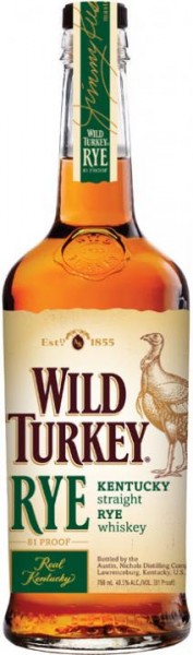 WILD TURKEY Kentucky Straight RYE Whiskey 70 cl / 40.5 % USA