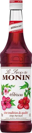 MONIN Premium Hibiscus Sirup 70 cl Frankreich