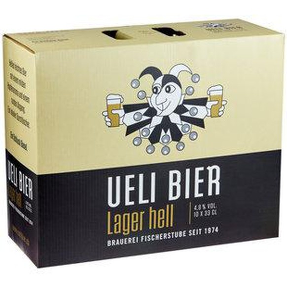 Ueli Bier Spezial Hell Kiste 30 x 330 ml / 5 % Schweiz