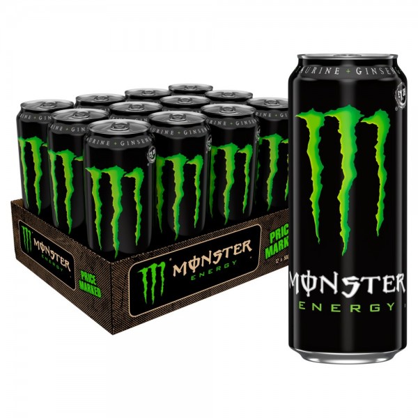 MONSTER Energy Drink Kiste 12 x 500 ml UK