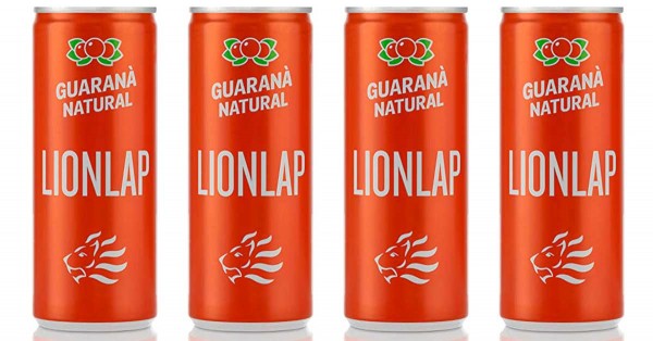 LIONLAP Guarana Natural Soft Drink Kiste 24 x 250 ml Italien