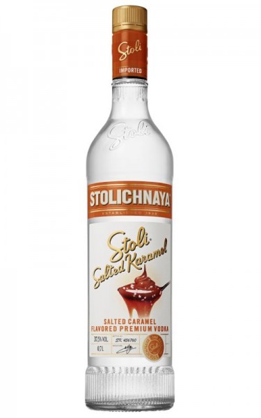 STOLICHNAYA Vodka SALTED KARAMEL 70 cl / 37.5 % Lettland