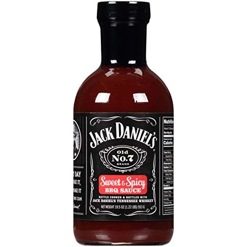 JACK DANIEL'S Old No. 7 SWEET & SPICY BBQ SAUCE 553 Gramm UK