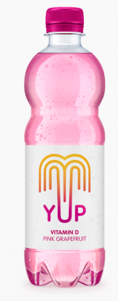 Knutwiler YUP Pink Grapefruit Vitamin Wasser mit Vitamin D Kiste 24 x 500 ml Schweiz