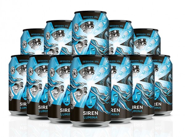 SIREN LUMINA Session IPA Craft Brew Dose Kiste 24 x 330 ml / 4.2 % UK