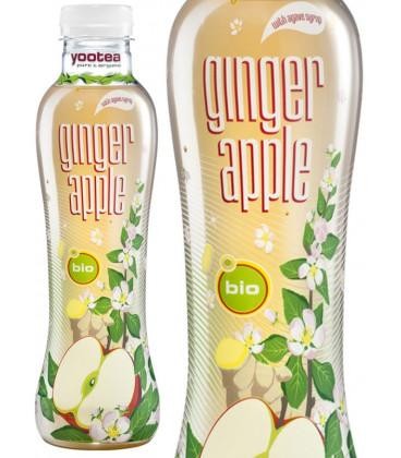 yootea GINGER APPLE – PURE JOY PET Kiste 24 x 500 ml Schweiz