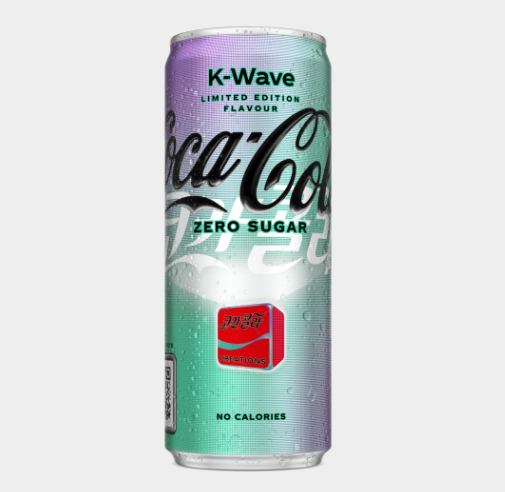 Coca Cola Zero CREATIONS K-WAVE Special Edition 250 ml Schweiz