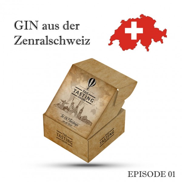 The Tasting Show: Episode 01 GIN aus der Zentralschweiz 5 x 5 cl / 40 % Schweiz