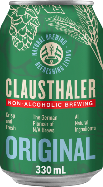 CLAUSTHALER Original Alkoholfrei Dose Kiste 24 x 330 ml Deutschland