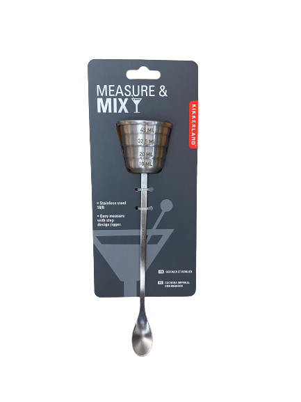 MEASURE & MIX Cocktail Tool by Kikkerland