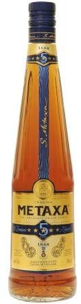 METAXA 5 Brandy 70 cl / 38 % Griechenland