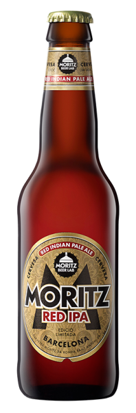 Moritz RED IPA Bier 330 ml / 5.4 % Spanien