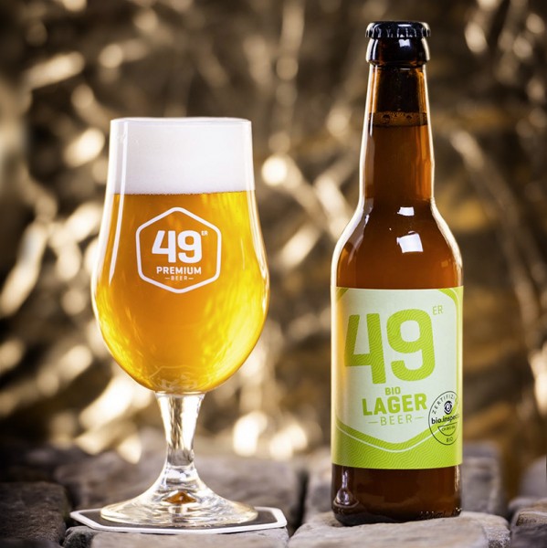 49 er Premium Bier BIO Lager Kiste 20 x 330 ml / 5.0 % Schweiz
