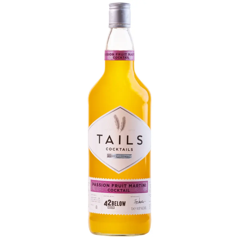TAILS Cocktails PASSION FRUIT MARTINI COCKTAIL 1 Liter / 14.9 UK