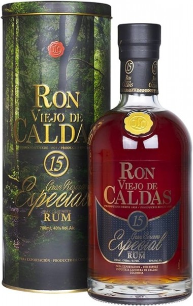 Ron Viejo de Caldas Gran Reserva ESPECIAL 15 Years Rum 70 cl / 40 % Colombia