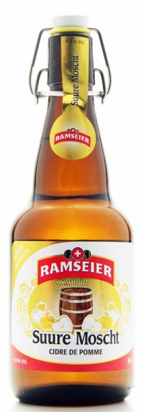 Ramseier SUURE MOSCHT Bügelflasche Kiste 12 x 490 ml / 4 % Schweiz