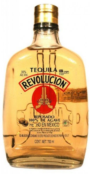 Tequila REVOLUCION REPOSADO 100 % Agave 70 cl / 35 % Mexiko