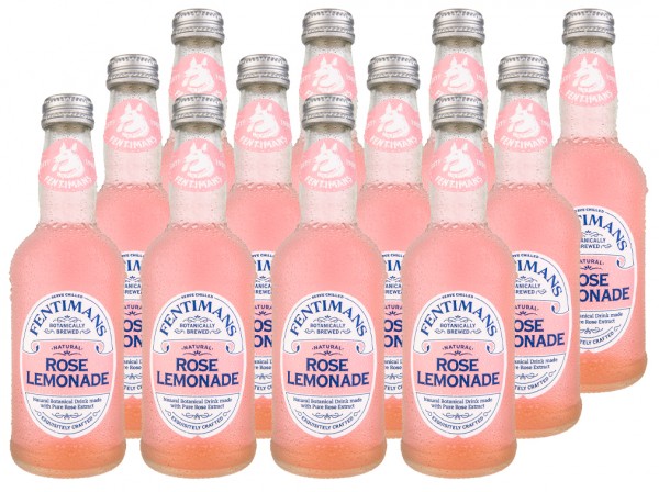 FENTIMANS Rose Lemonade Kiste 12 x 275 ml UK