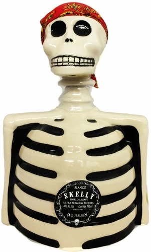 Los Azulejos SKELLY BLANCO Tequila 75 cl / 40 % Mexiko