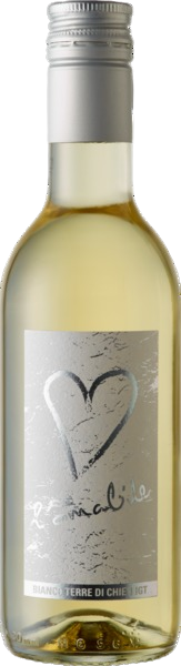 L'Amabile BIANCO MINIATURE BOTTLE Vino Bianco d'Italia Carton 12 x 25 cl / 11.5 % Italy