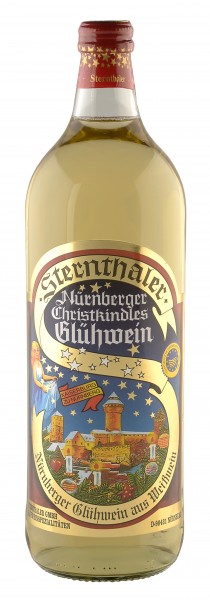 STERNTHALER Glühwein WEISS Nürnberger Christkindels Kiste 6 x 100 cl / 10 % Deutschland