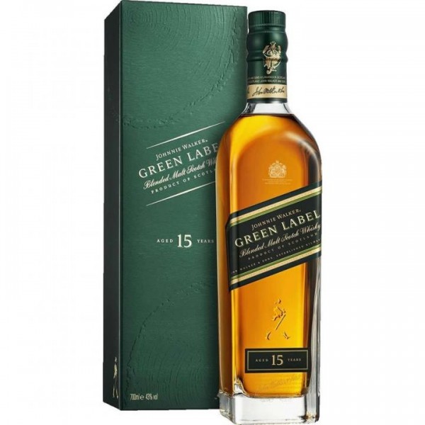 Johnnie Walker GREEN Label 15 Years 70 cl / 43 % Schottland