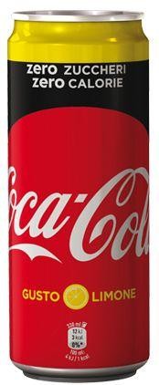 Coca Cola ZERO Lemon 250 ml Frankreich
