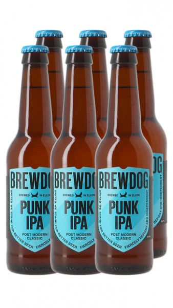 BrewDog PUNK IPA Kiste 24 x 330 ml / 5.6 % Schottland