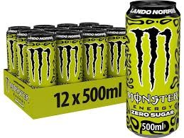 MONSTER Energy LANDO NORRIS Zero Kiste 12 x 500 ml UK
