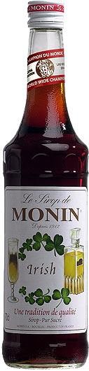 MONIN Premium Irish Kaffee / Irish Coffee Sirup 70 cl Frankreich