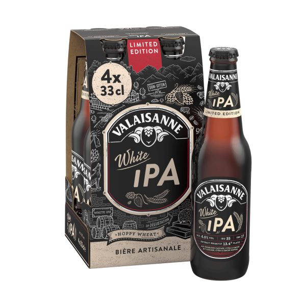 Valaisanne White IPA Kiste 24 x 330 ml / 6 % Schweiz