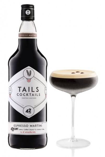 TAILS Cocktails ESPRESSO MARTINI 1 Liter / 14.9 % UK