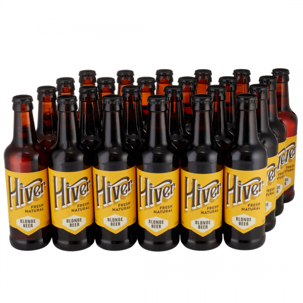 HIVER Honey Fresh Natural Beer Kiste 24 x 330 ml / 4.5 % UK