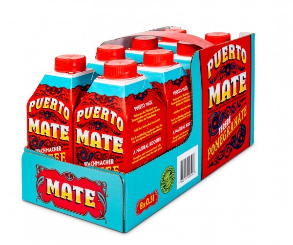 Puerto Mate GRANATAPFEL Kiste 24 x 500 ml Österreich