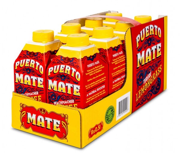 Puerto Mate ZITRONENGRAS Kiste 24 x 500 ml Österreich